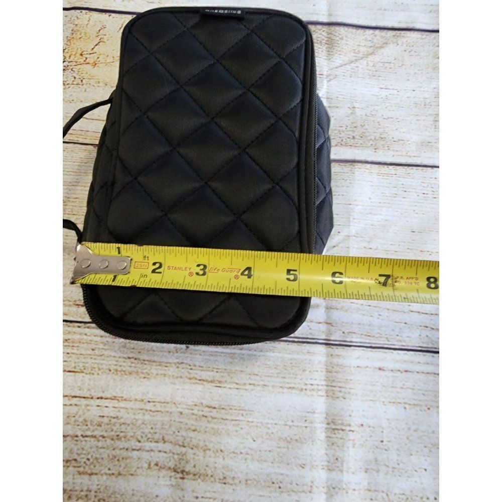 Black Quilted OneGenug Cosmetic Bag - NWOT - Picture 11 of 13